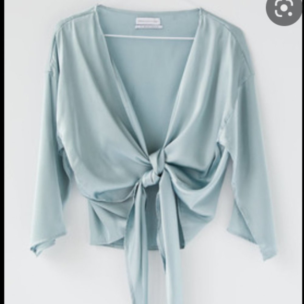 Urban Outfitters Nicole Satin Top